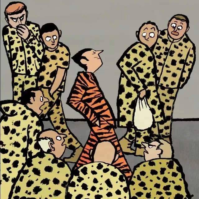 法国 插画家让·朱利安( jean jullien),尤善使用简单线条及单纯的