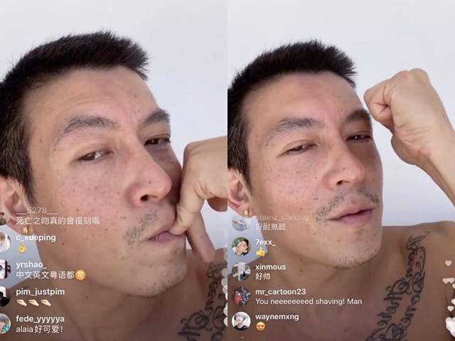 大赞|原创陈冠希直播满脸痣颜值下跌，大赞秦舒培很美女儿很乖，家庭幸福