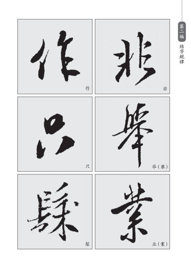 原创行书的"疏密"结字规律 ——以米芾行书为例