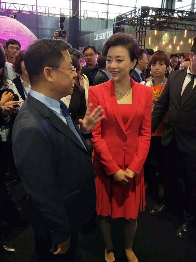 杨澜不是不会老，只是老了也很有气质，穿套装裙优雅又知性！