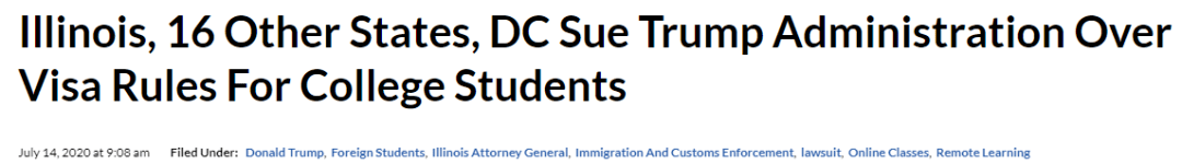 美国政府|赢了！美国政府撤销留学生网课限制！只上网课不会被遣返了！
