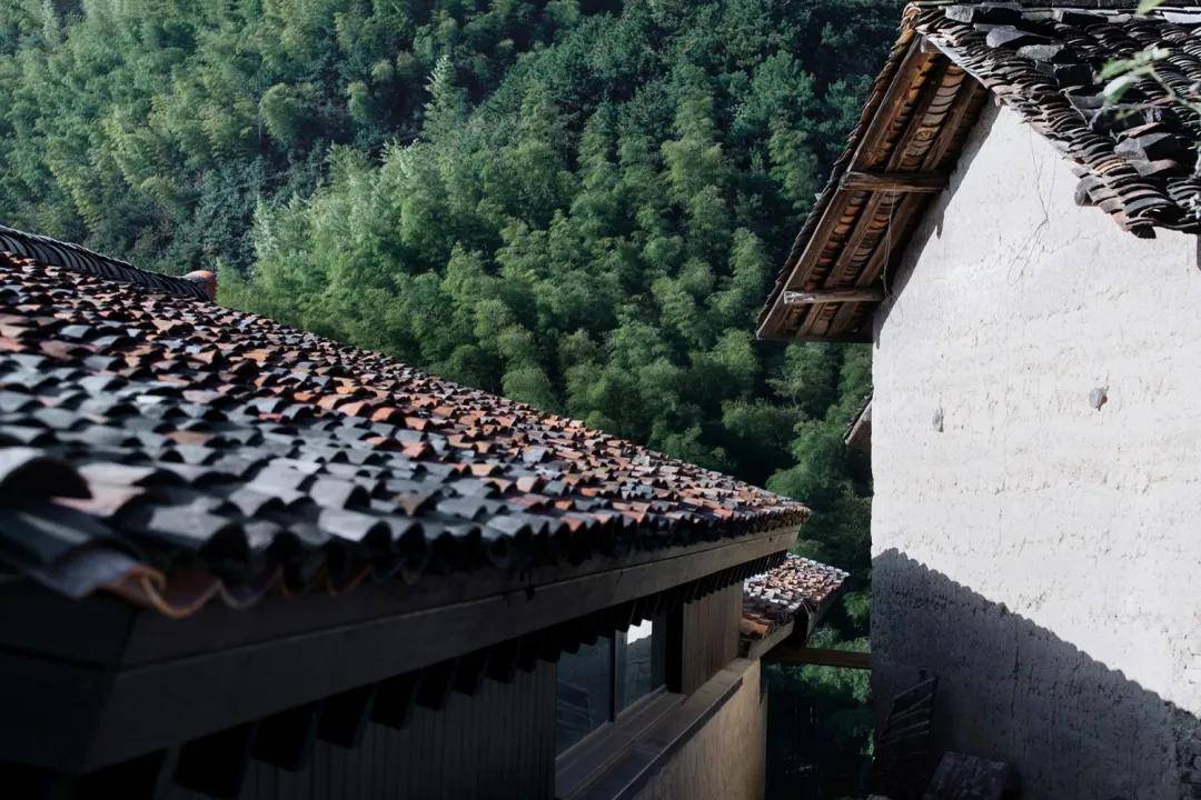 深山里的夯土老屋改造飞茑集松阳陈家铺