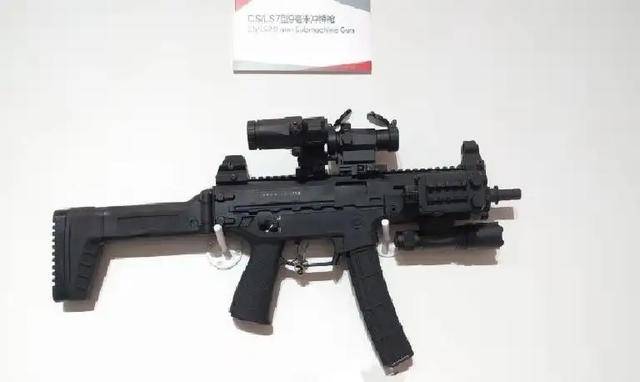 外观惊艳的国产cs/ls7型冲锋枪,或将成为我国军警的新一代冲锋枪