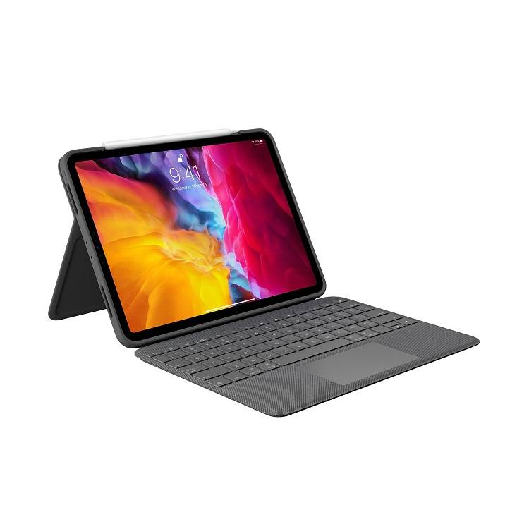 罗技推出适用于11寸iPad Pro的Folio Touch键盘保护套_手机搜狐网