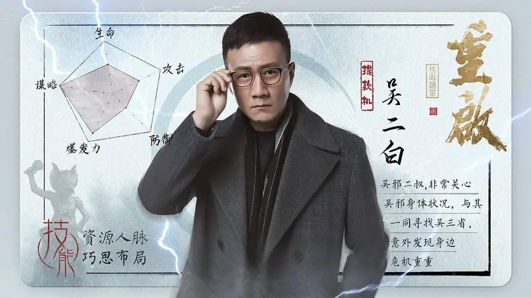 原创比起《重启》原著,胡军扮演的吴二白简直是"魔改"