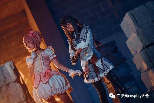 《魔法少女小圆》鹿目圆香,晓美焰cos,情感刻画与效果