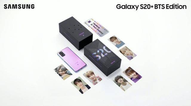 潮流|今夏必备潮流配色，三星Galaxy S20＋5G BTS定制版来袭！