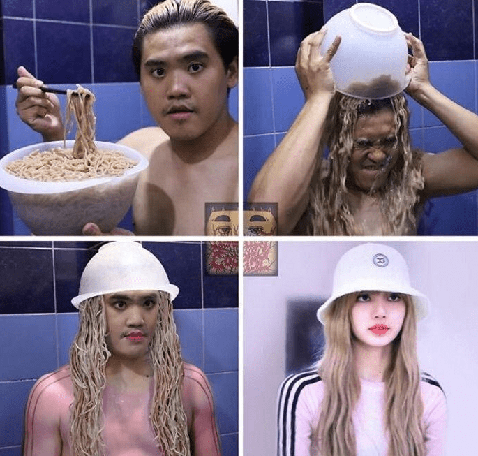 小哥|泰国小哥低成本模仿Lisa,简单粗糙但是神还原,lisa看了想打人!