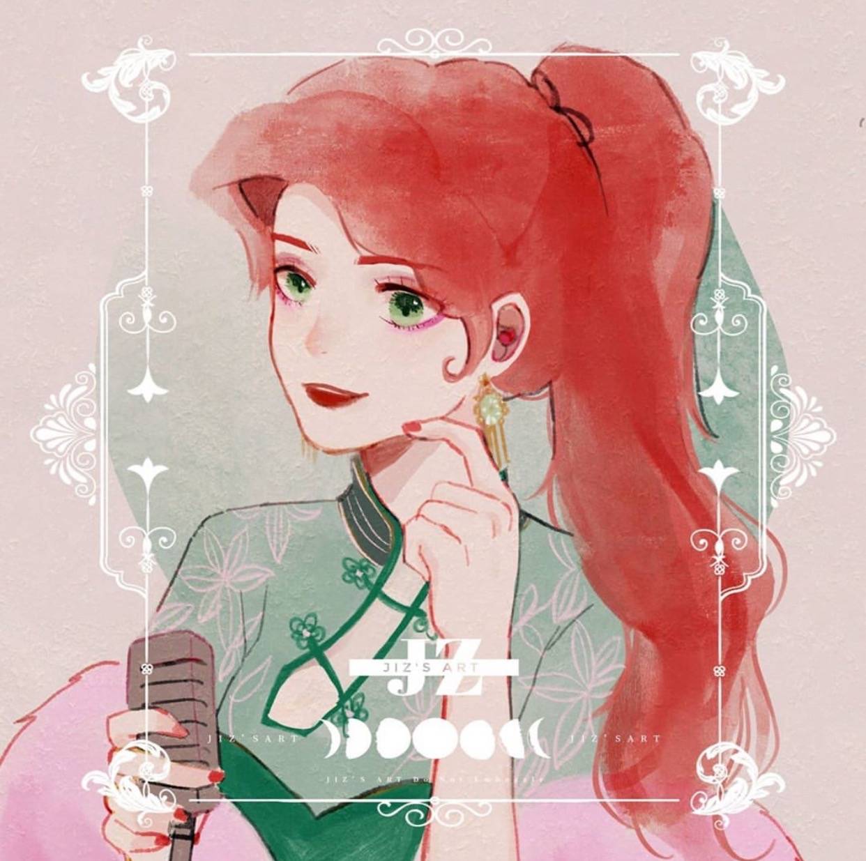 迪士尼公主|“旗袍装”的迪士尼公主：白发艾莎很绝色，长发公主变成中国娃娃