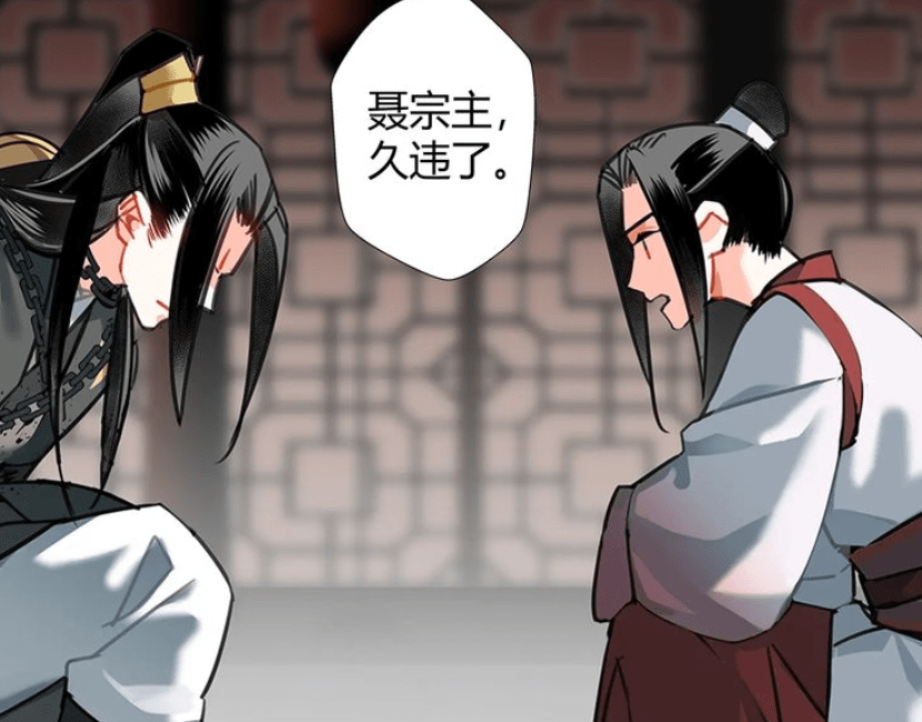 原创魔道祖师漫画:金光瑶曾报答过聂明玦,这个细节你注意到了吗?