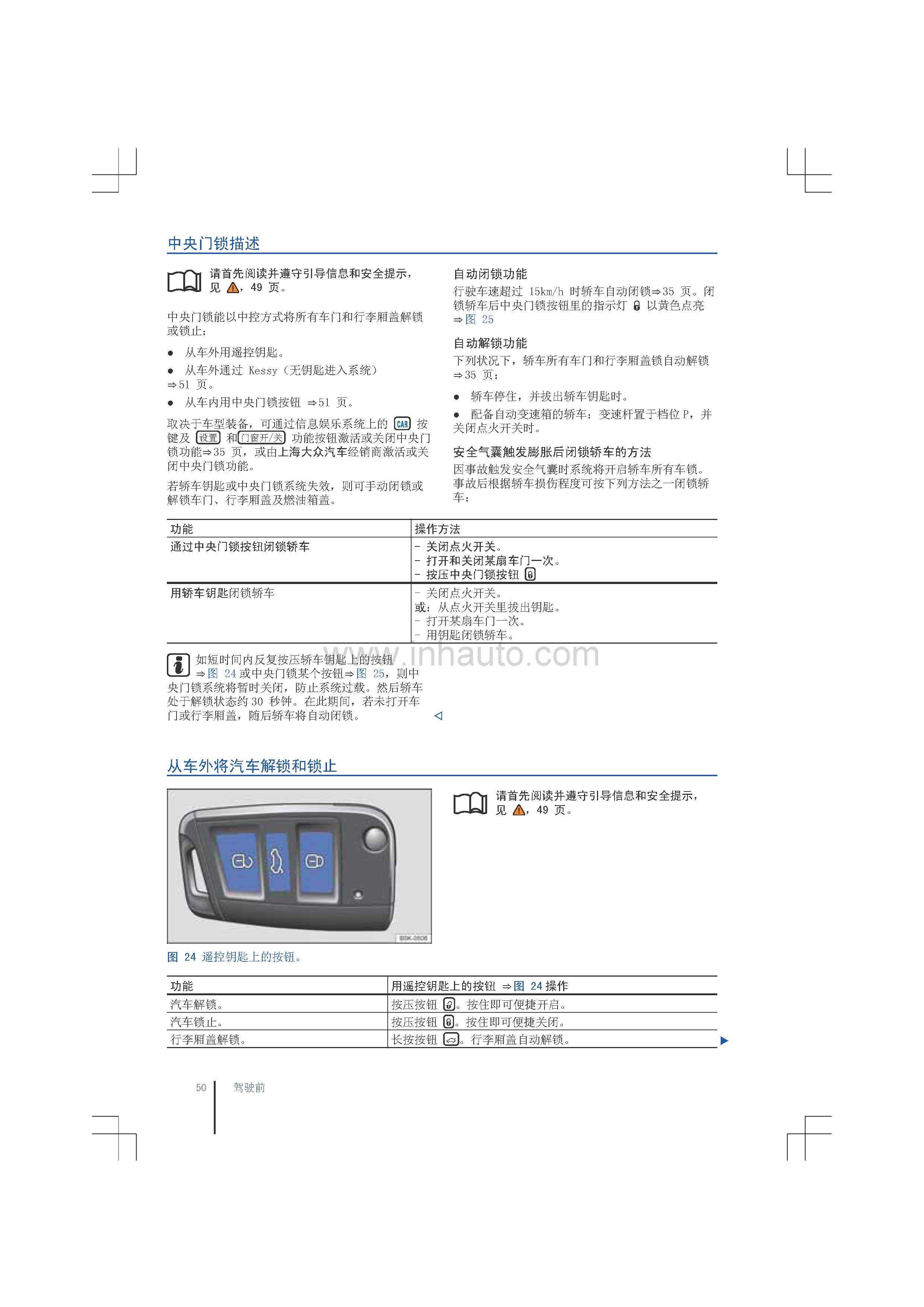 凌渡车主必备大众凌渡使用说明书