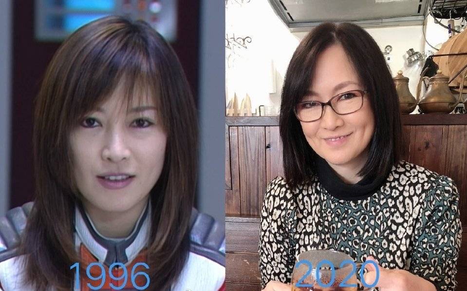蜘蛛|原创《迪迦》演员24年对比照，丽娜变化最大，队长不老女神，大古帅