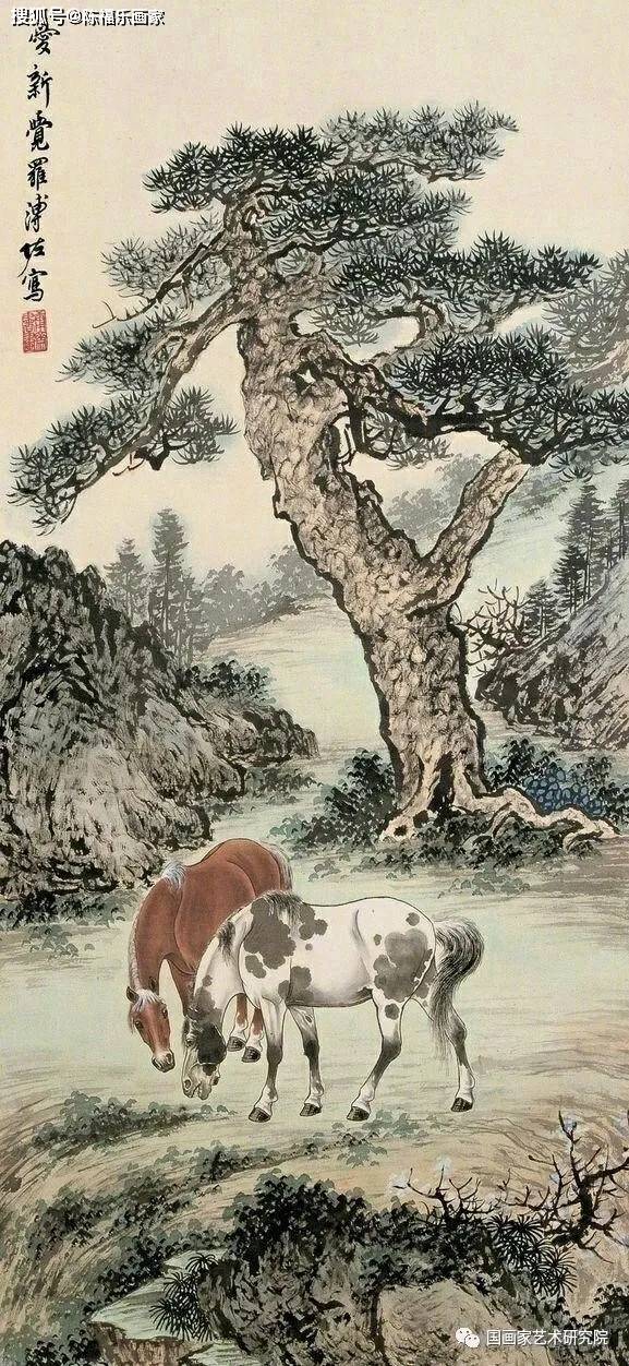 溥儀 山水畫 爱新觉罗·溥佐的高清山水画欣赏