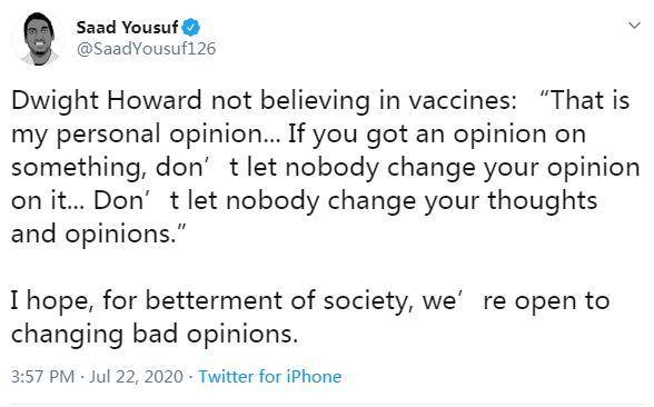 口罩|魔兽两次直播拒戴口罩，称疫苗没用！名记：这种球员不如选择退赛