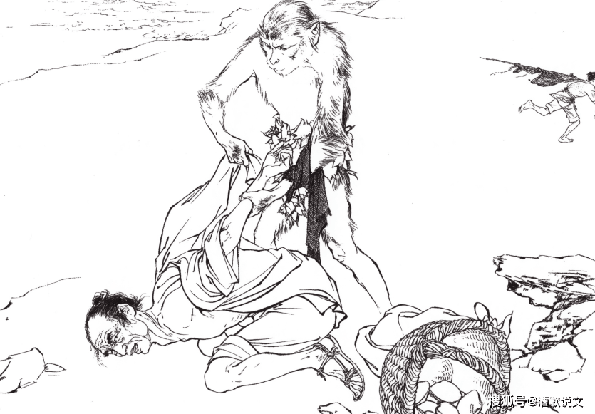 民间故事:大姑娘嫁给大马猴,丈母娘不乐意,心生一计治眼病