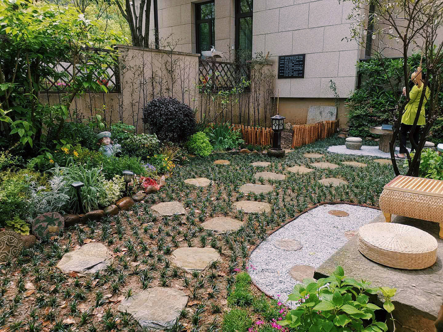 原创2万改造100平"庭院花园",享受夏季花园下午茶,你get到了吗?