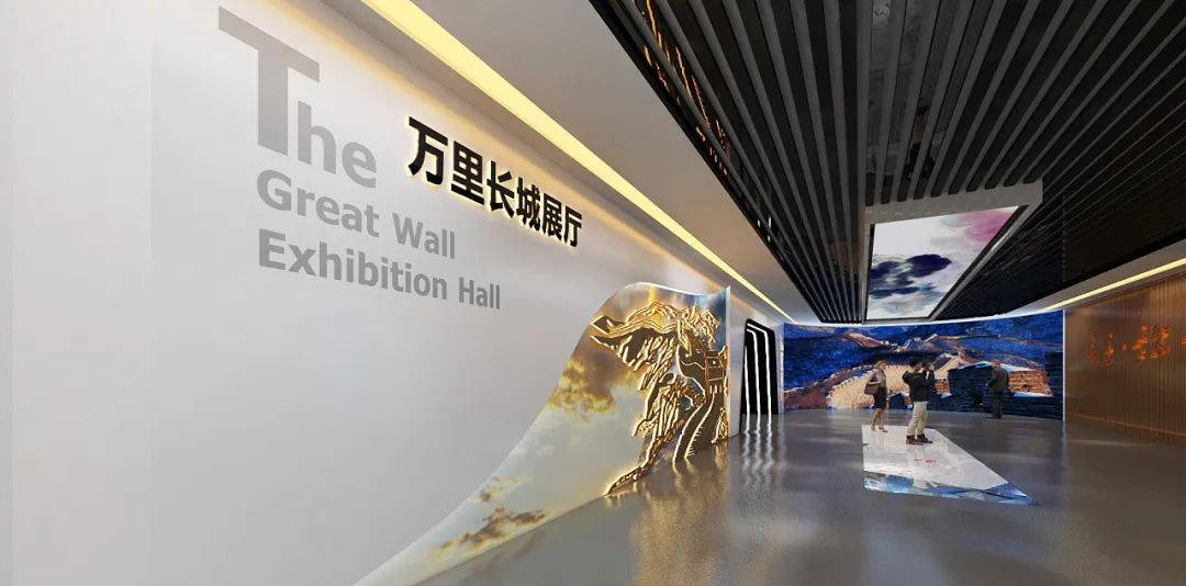 青岛航空研究所打造多媒体数字科技智慧展厅展馆设计
