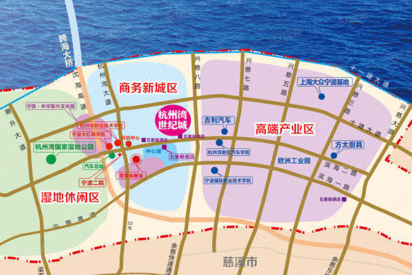 2020宁波杭州湾新区G_宁波杭州湾新区规划图
