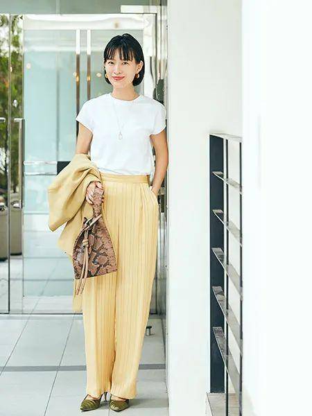 长裙|T恤配长裙 日本博主们夏日最清凉的搭配推荐