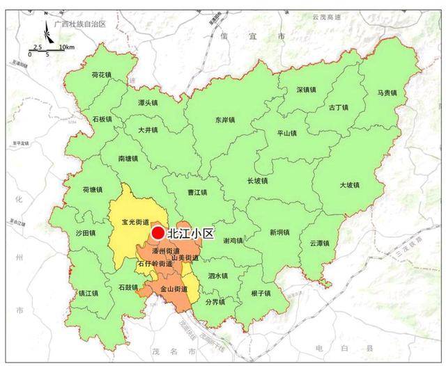 一,规划范围:项目名称:为高州市西岸片区