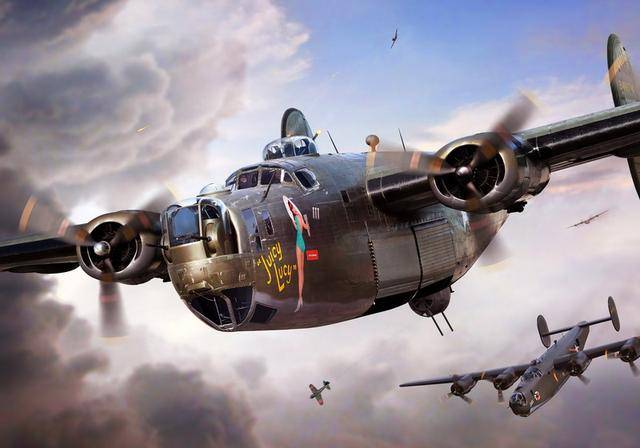 战斗的岁月:b-24轰炸机作战图集