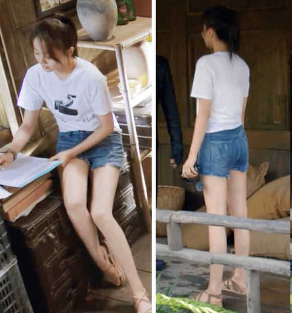 "盗墓"女主角都要穿深色背心?黄梦莹穿搭另类,观众却很满意