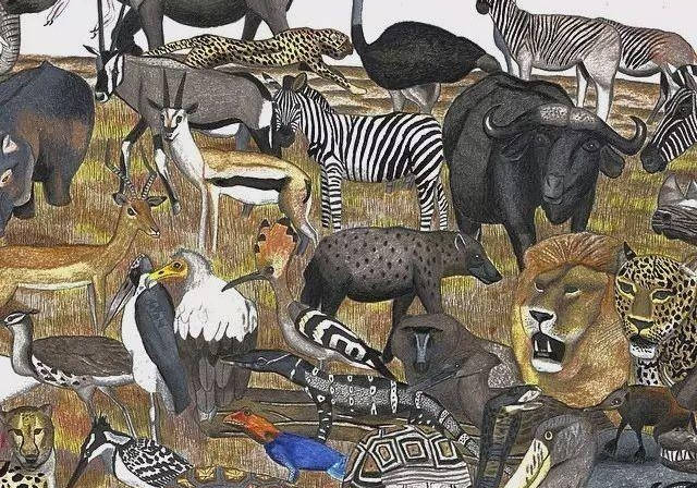 故事传记|3岁画画的自闭症天才，无需起稿画出400种动物，画出了另一个世界