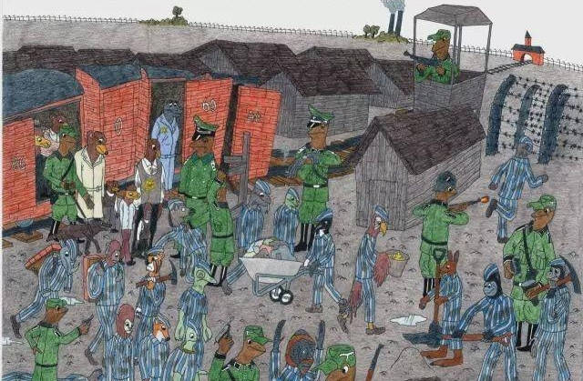 故事传记|3岁画画的自闭症天才，无需起稿画出400种动物，画出了另一个世界