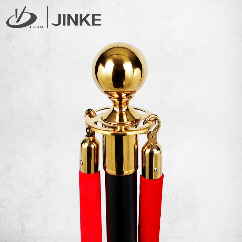 圆头|黑的深邃，金的点缀——黑金圆头挂绳栏杆座