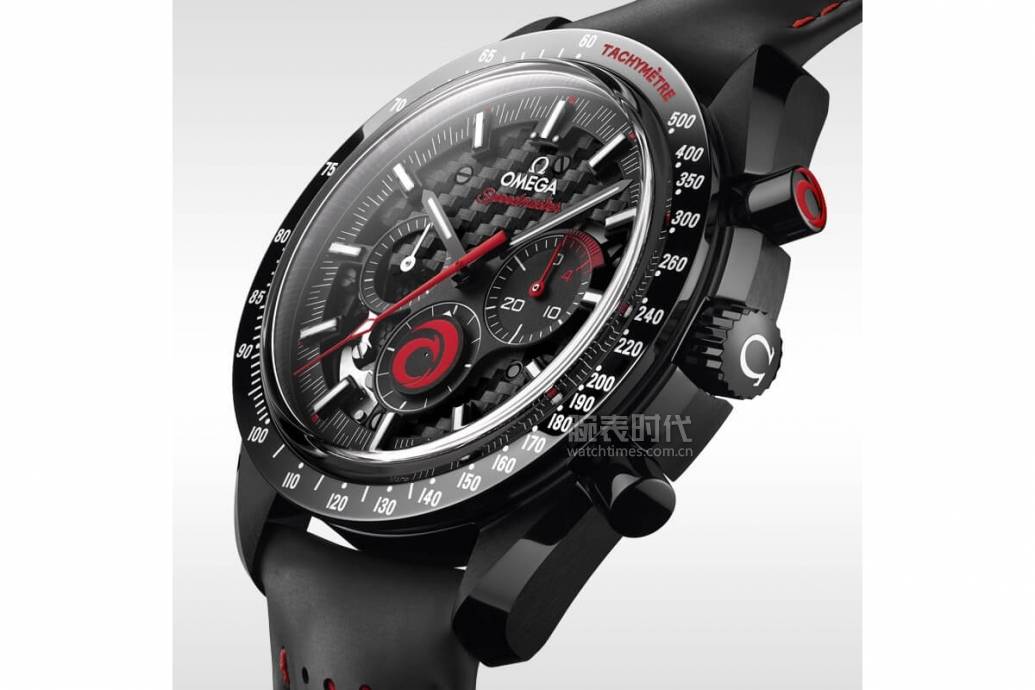 帆船队|红与黑，欧米茄超霸系列“月之暗面”阿灵基帆船队版腕表
