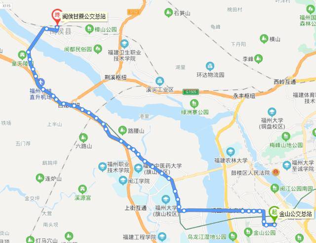 32路公交线路图