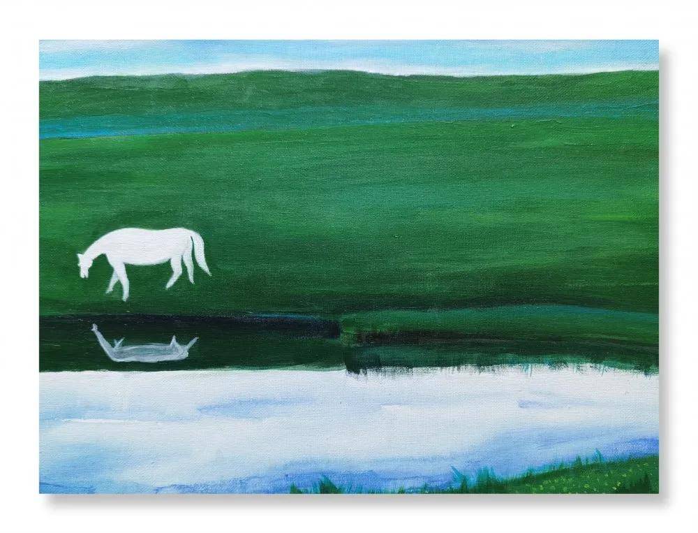 员工|中储粮河南分公司举办庆祝中储粮成立20周年书法绘画作品展