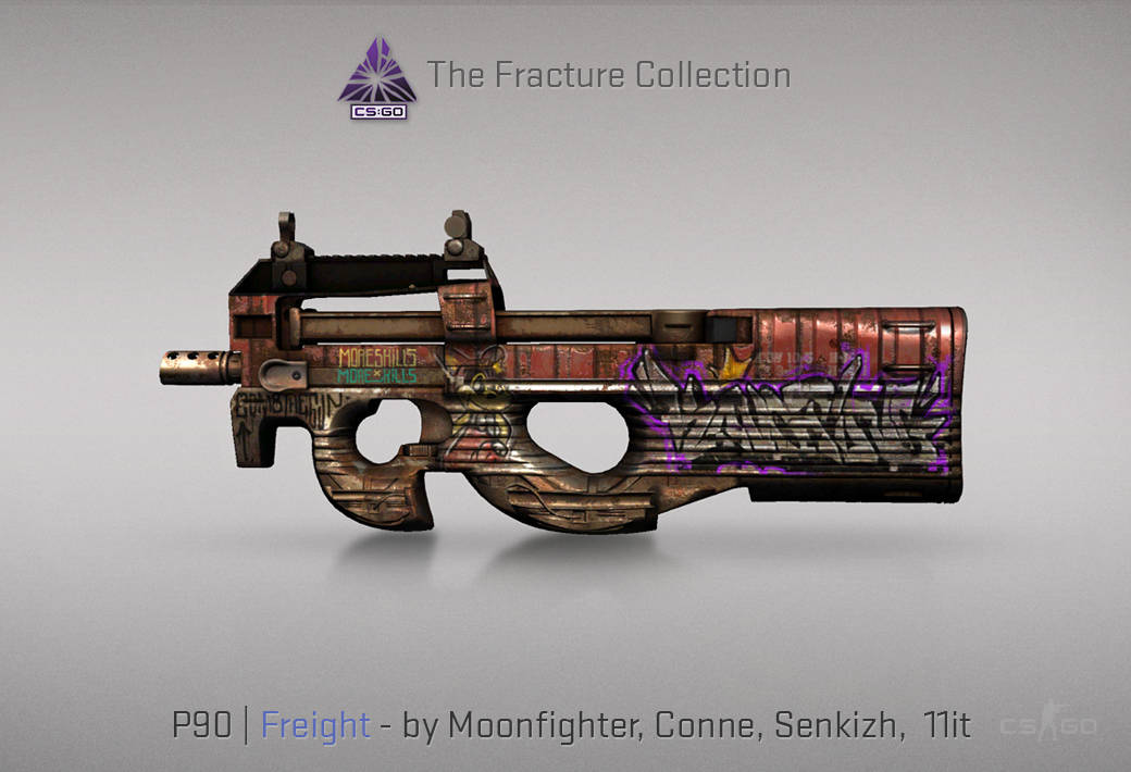 csgo新武器箱fracture登场含17款枪械皮肤及4种刀的首批皮肤