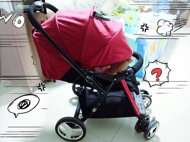 宝宝|这两种危险行为，很多家长做过婴儿车再方便也有安全隐患