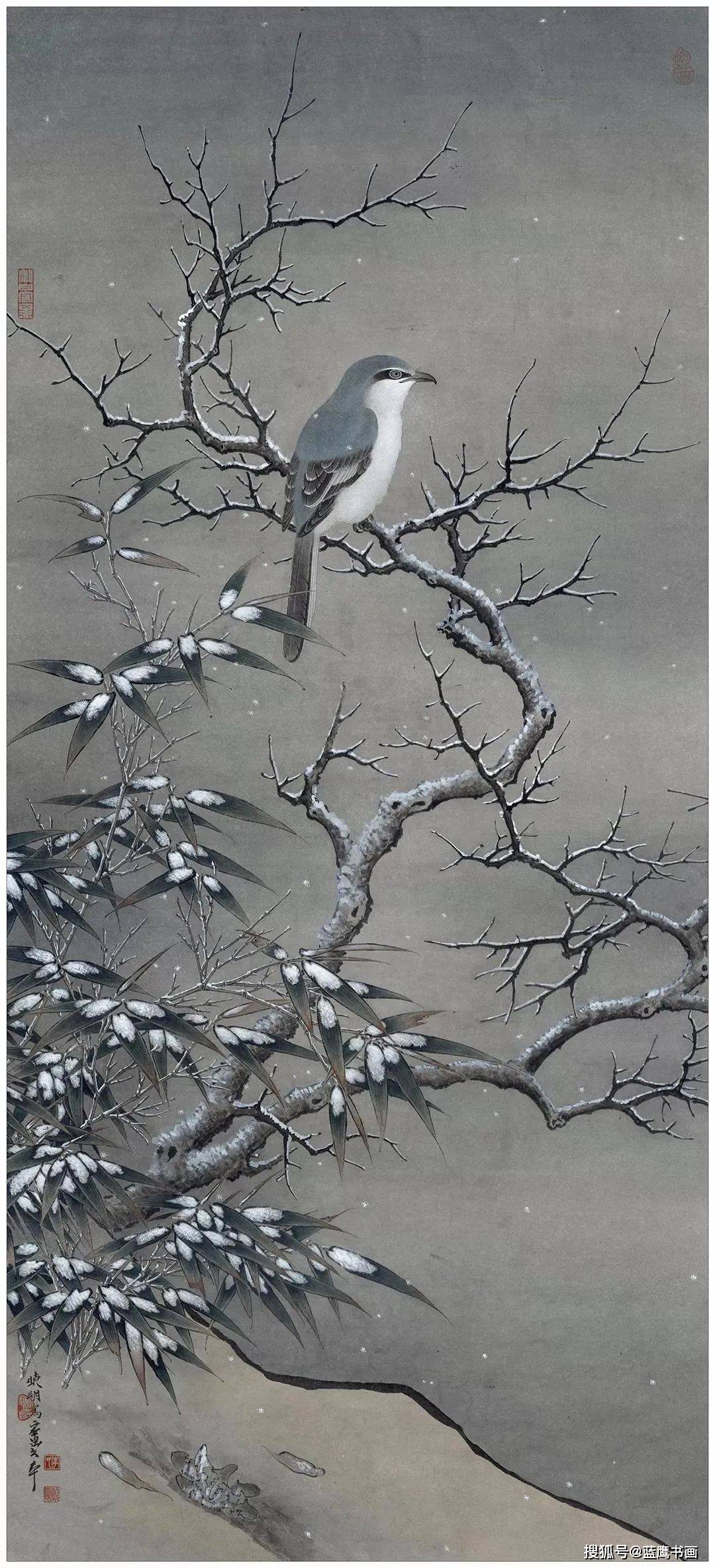 笔墨|三幅临摹的宋朝工笔图，逼真好看，笔墨巧妙精致