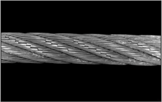 钢丝绳弯曲疲劳断丝分析
