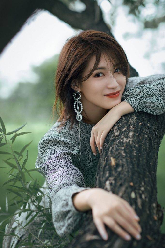 氧气|苏青夏日森女仙气撩人清新氧气颜气质满分