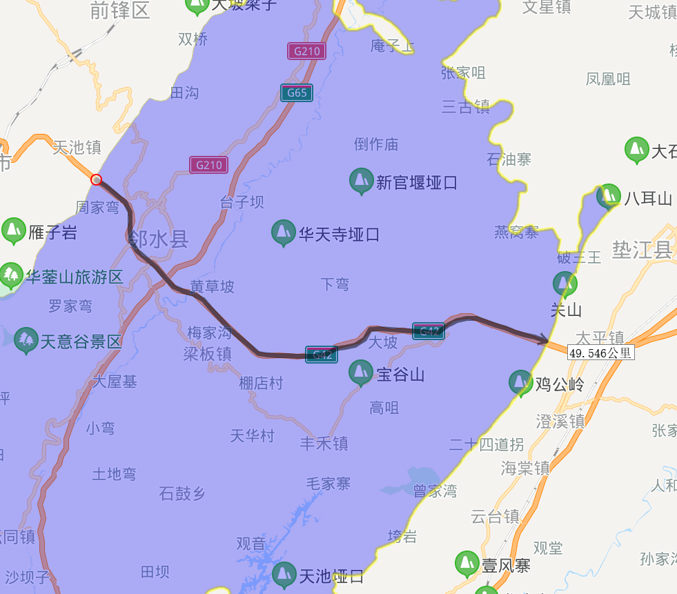 四川广安各县gdp2020_广安地图各县地图(3)