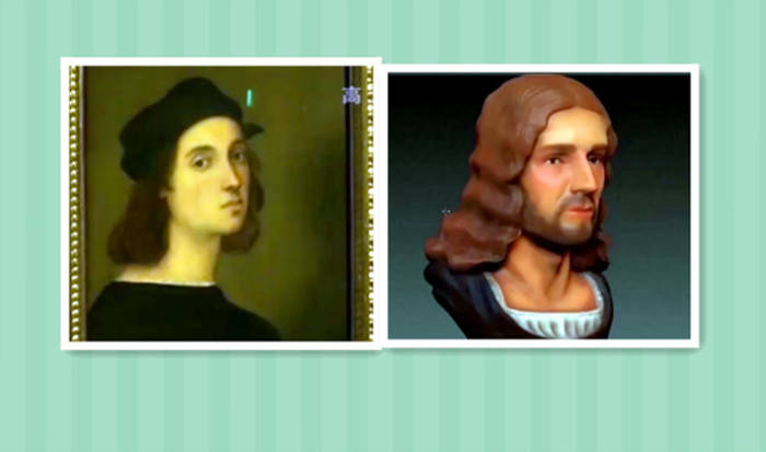 见闻记录|拉斐尔逝世500周年 科学家还原其真容