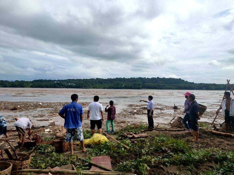 朱杨镇|江津区朱杨镇闻“汛”而动全力抗洪抢险 平安挺过本次洪峰