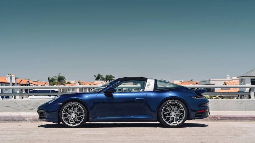 一如既往的优雅2021保时捷911targa4