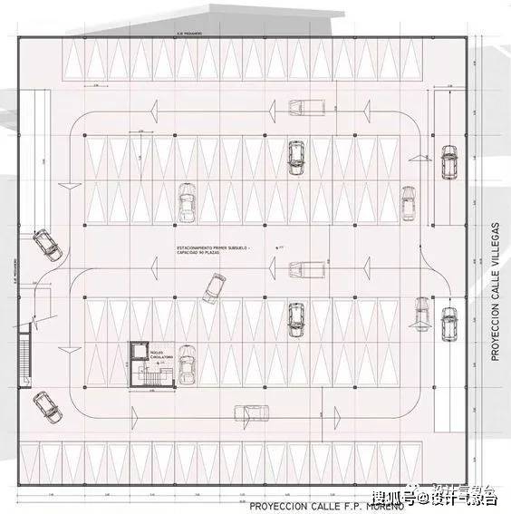 能布置双排停车位,别布置单排;1.