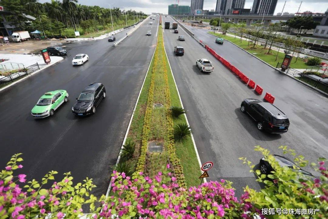 梅华路至东坑高架桥,金鸡路新南屏大桥跨线桥,珠海大道跨线桥,北三