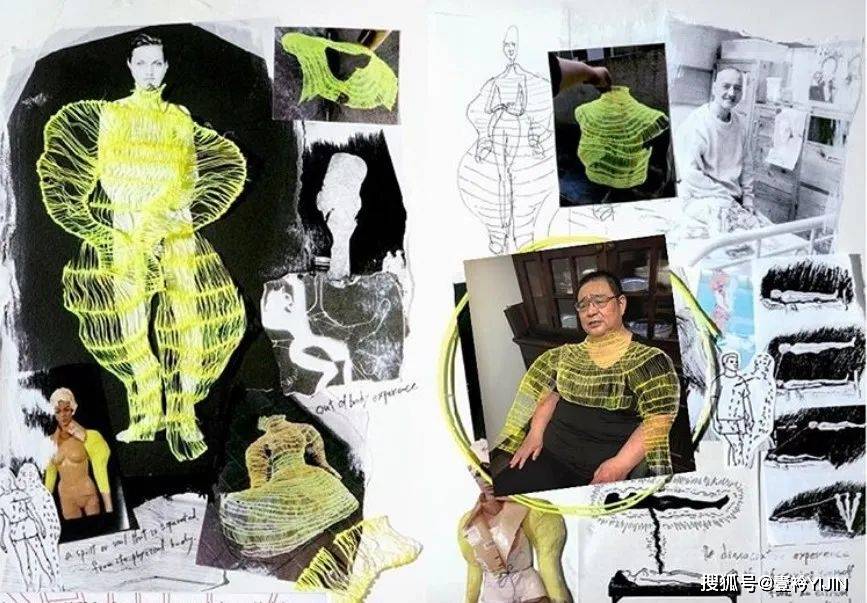 图片|新锐设计师 | 精神护士转行服装，创造出挂能着穿的炫彩服装