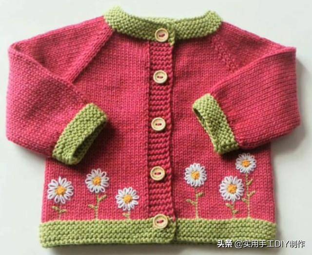 都有|「针织作品」50款时尚漂亮的儿童开衫和套头衫，男娃和女娃的都有