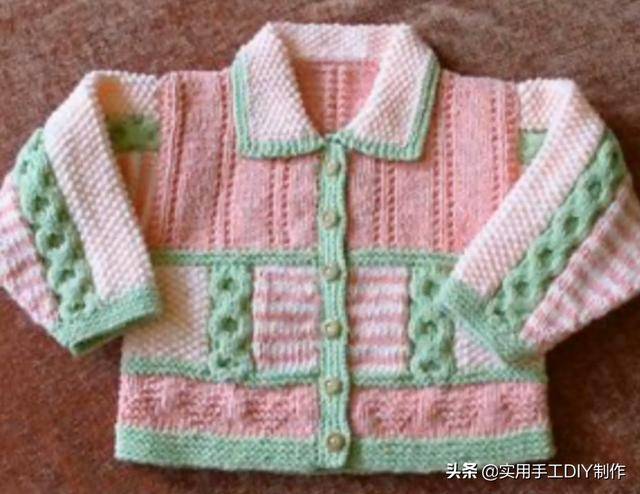 都有|「针织作品」50款时尚漂亮的儿童开衫和套头衫，男娃和女娃的都有