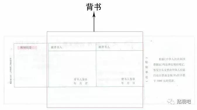 纸质承兑汇票如何正确选择背书位置?