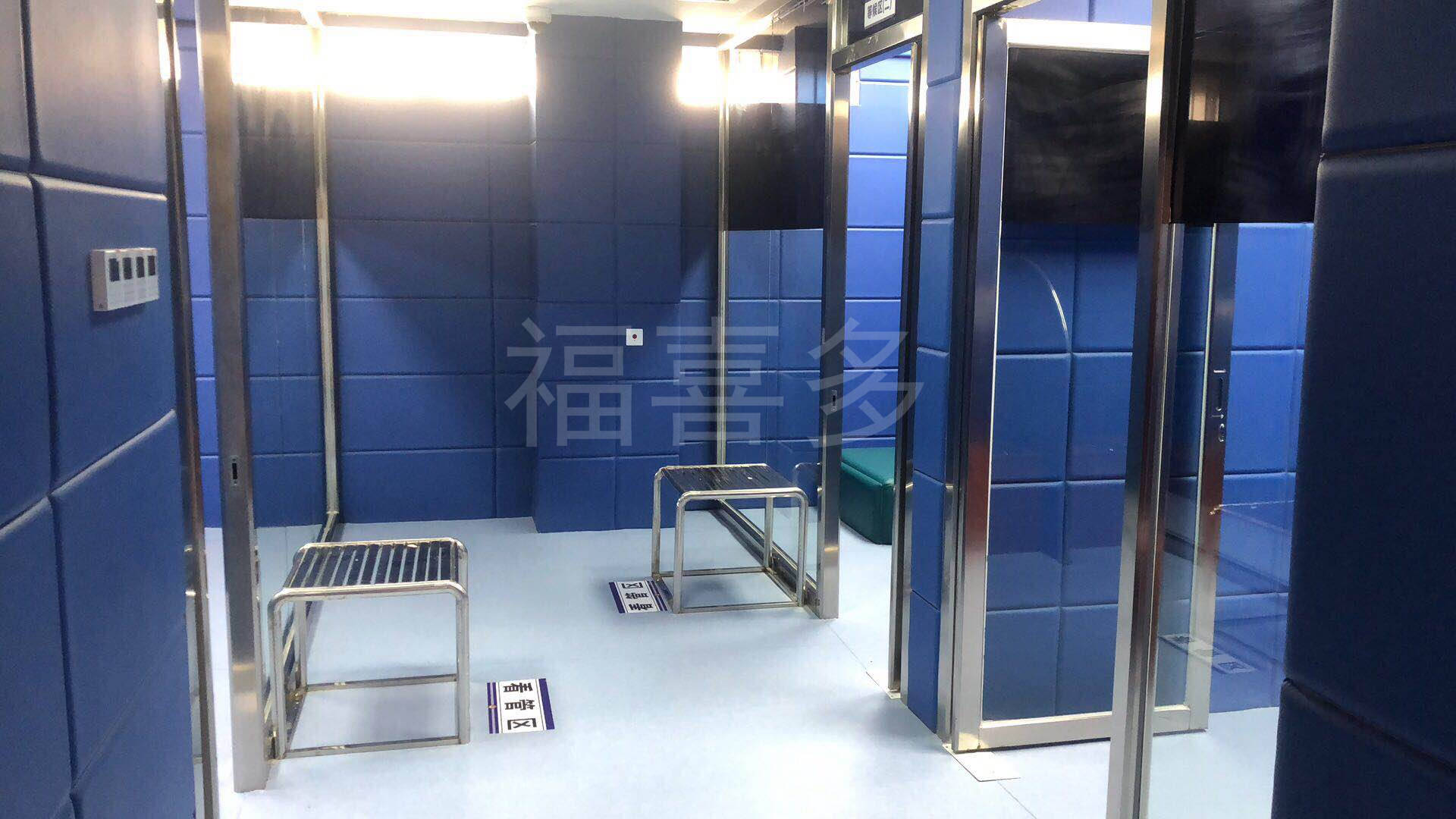 室拘留所墙面吸音防撞软包适用于公安局,检察院,法院,检察院,审问室