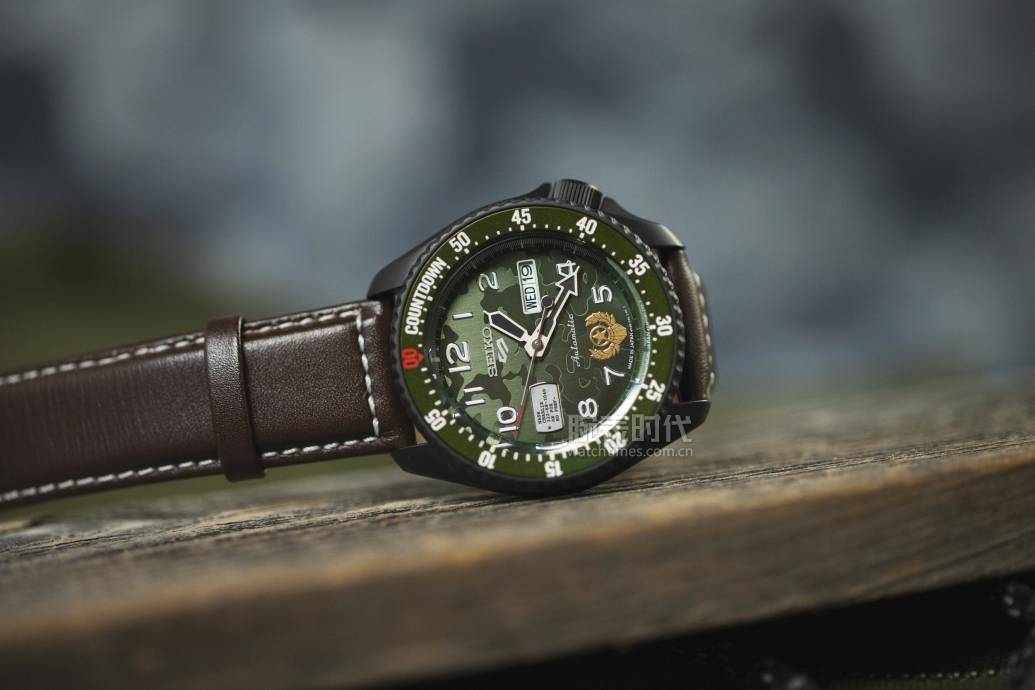 灵感|精工5号x 街霸5 联名款腕表,咋样?