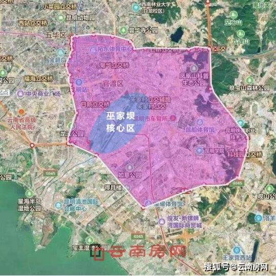 原创站在昆明楼市"食物链"的顶端,巫家坝不偏科的"三好生"在哪里?